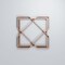 Ekena Millwork Extra Small Kiowa Decorative Fretwork Wood Wall Panels, Cherry, 7 3/8"W x 7 3/8"H x 3/8"T WALW08X08X0375KWACH - alternate 2